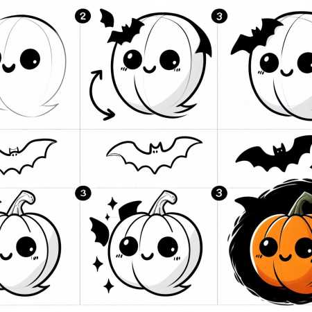 Desenho de Halloween Fácil